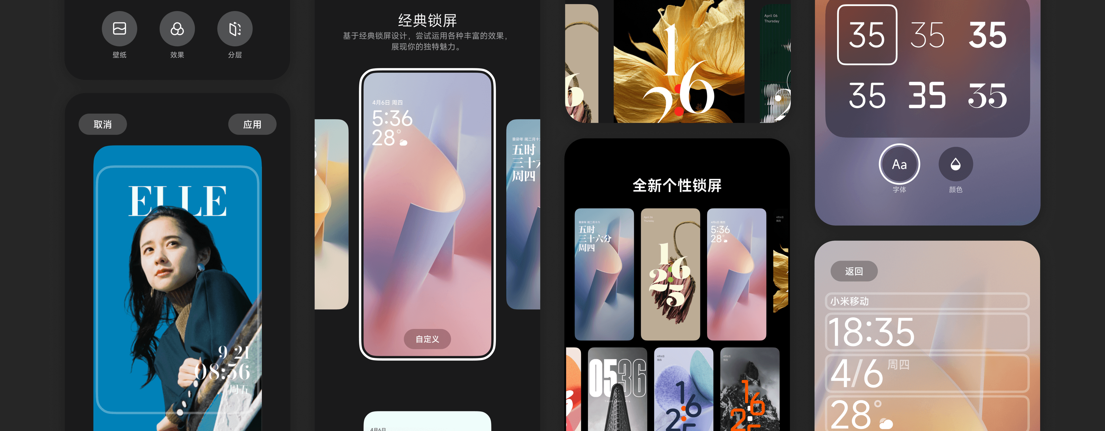 Lock Screen Personalization Editing