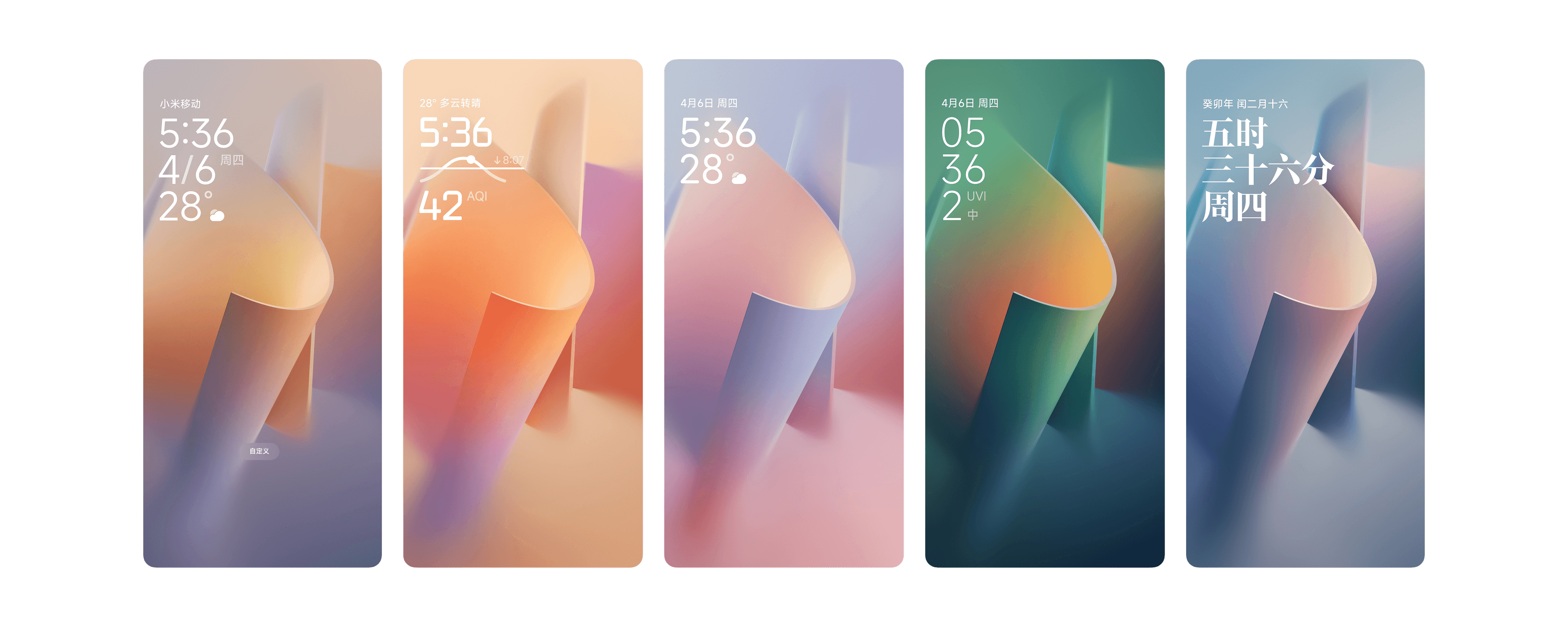 Lock Screen Personalization Editing