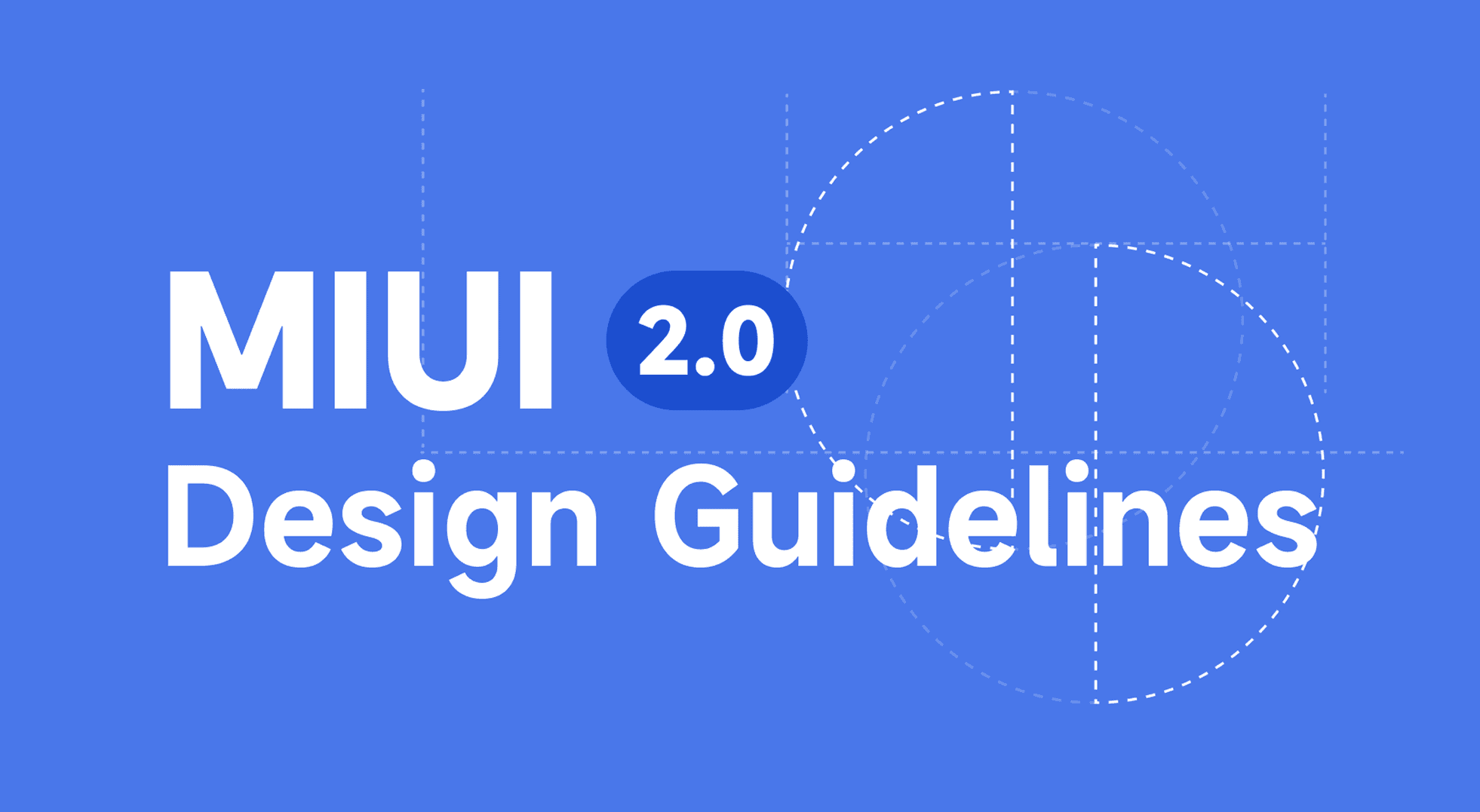 MIUI Design Guidelines 2.0